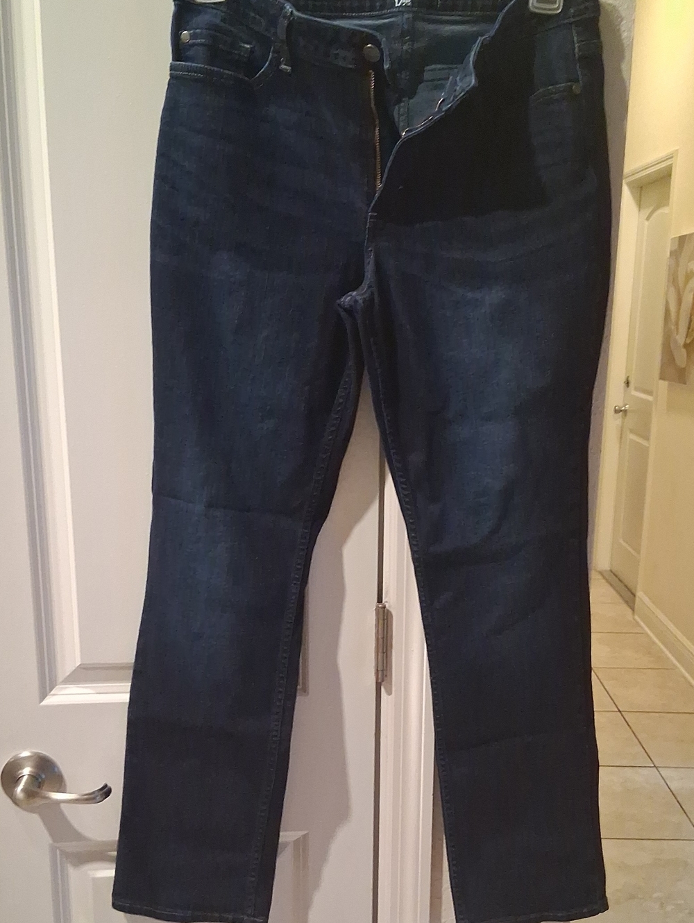 Riders by Lee Straight Leg Dark Blue Women's Jeans